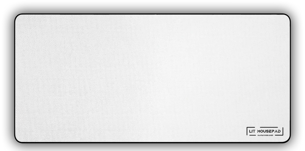 Klaviaturos.shop Pelės kilimėlis LIT hiirematt Baltas Hiirematt "LIT hiirematt" (valge) - Image 1