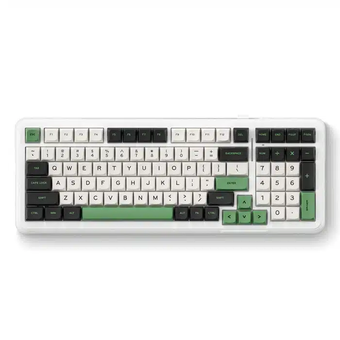 mchose-official-keyboard-mchose-k99-wireless-gasket-mount-mechanical-keyboard-1166639911 Klaviatuur MCHOSE K99 (smaragdroheline) - Image 1